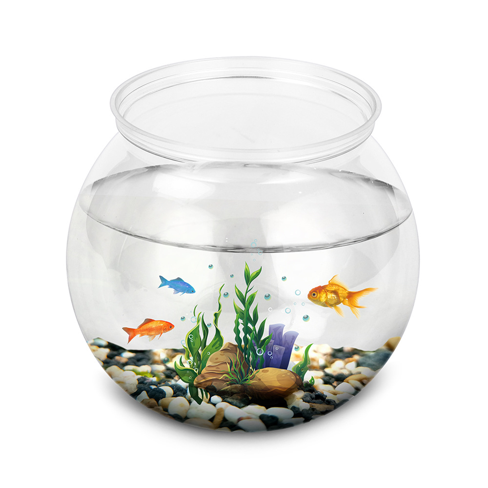 All Fish In Aquarium - 金魚鉢 プラスチック L M S サイズ