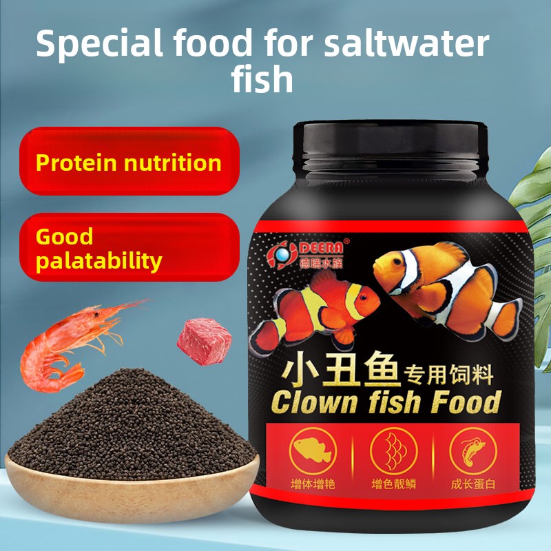 Fish Food Flake - ディーラ クローフィッシュ＆タンフード | すべての食肉類水族館魚類に適した、栄養バランスの取れた沈降性マイクロペレット