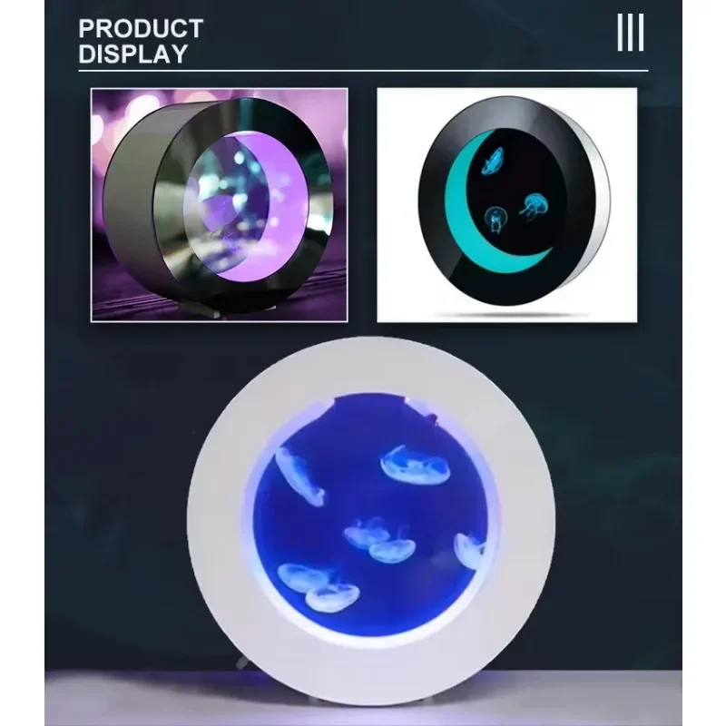 All Fish In Aquarium - ゴールドセラー O型クラゲ水槽（ディスプレイ用）、卓上クラゲ一体型水槽