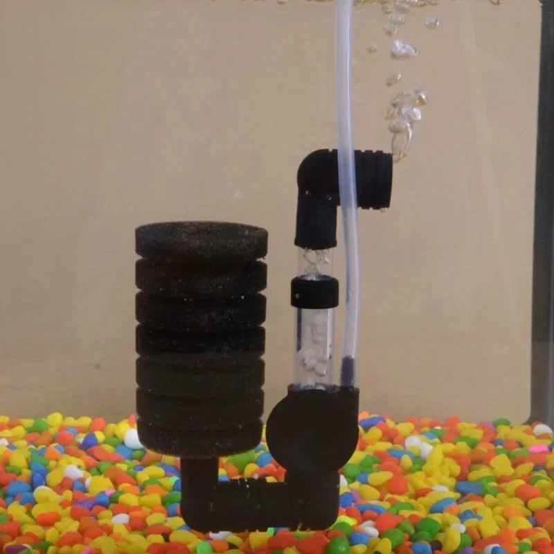 Air Pump Silent - 水族館用バイオスポンジフィルター,魚タンク,動物,池,空気ポンプ,脱臭ろ過,有機付属品