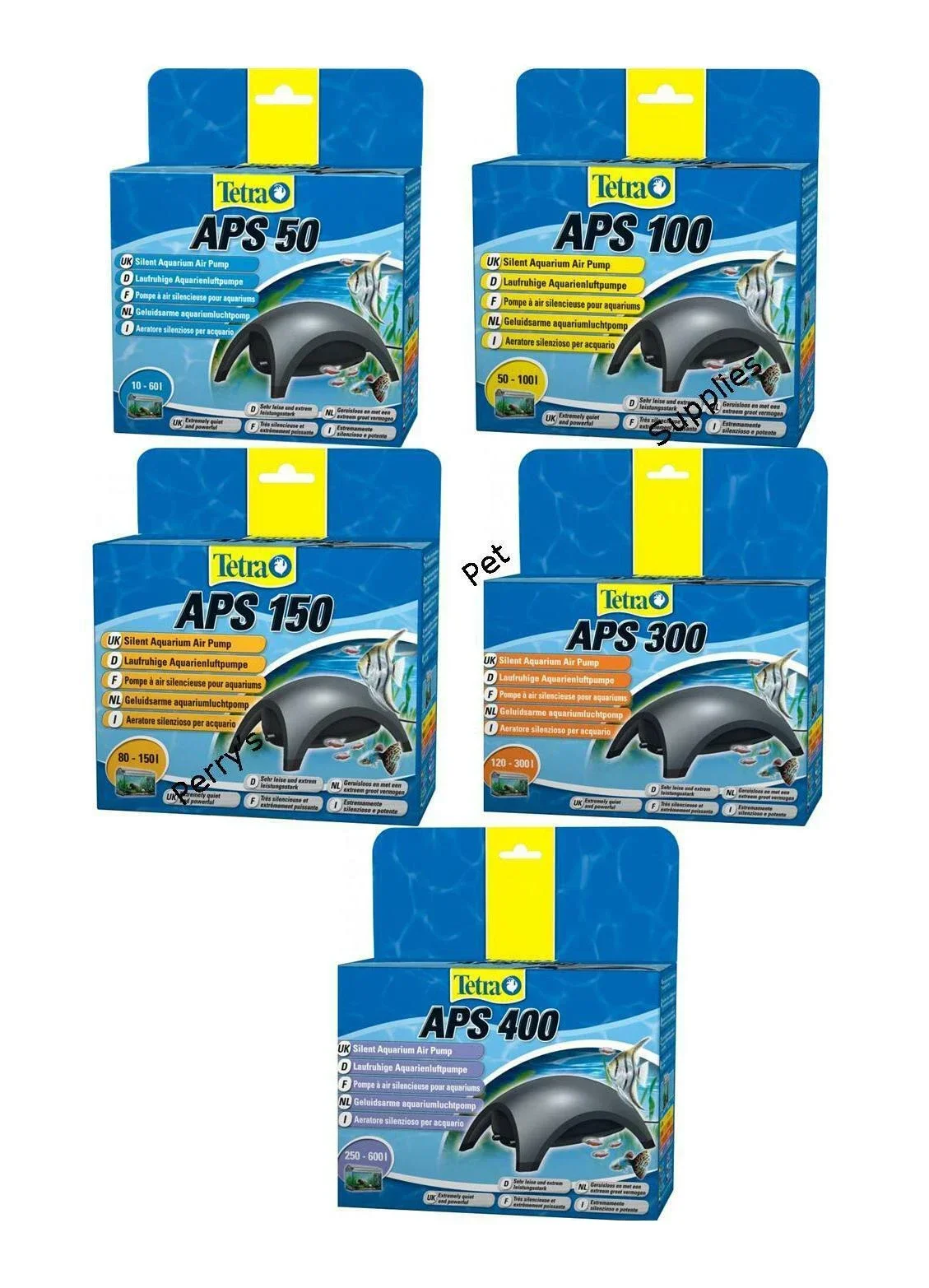 Tetra Fish In Aquarium - Tetra APS エアポンプ 50 100 150