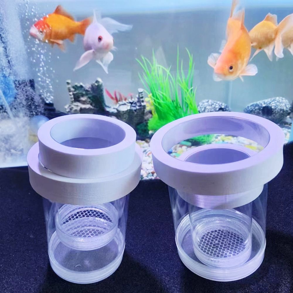 Aquarium Fish Cave - プラスチックフローティング魚飼育隔離ボックス水族館ブリーダーフィーダー孵化インキュベーター水族館孵化場アクセサリー