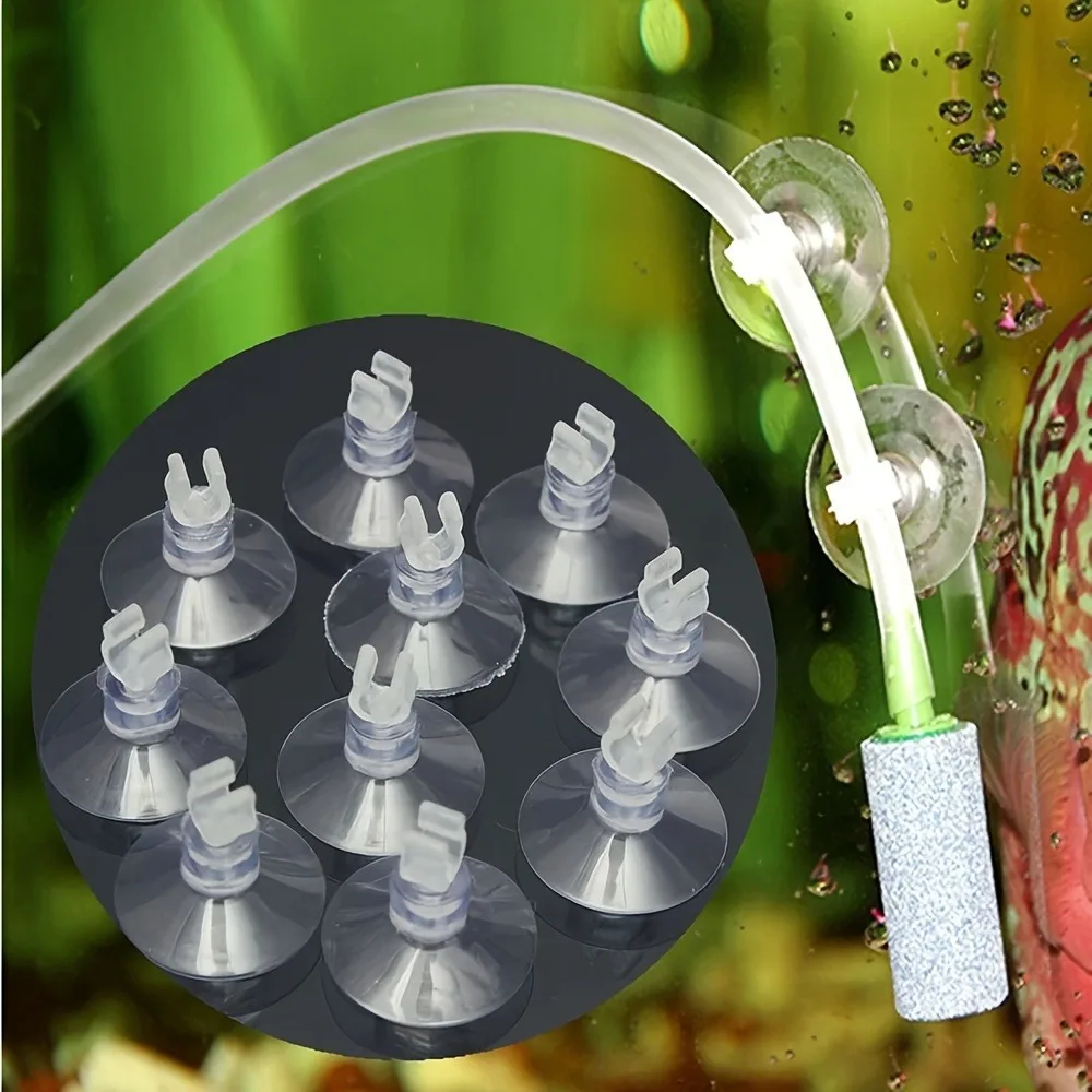 Aquarium Fish Youtube - 10個入り ゴム製水槽用吸盤ホルダー エアラインチューブホースポンプ用