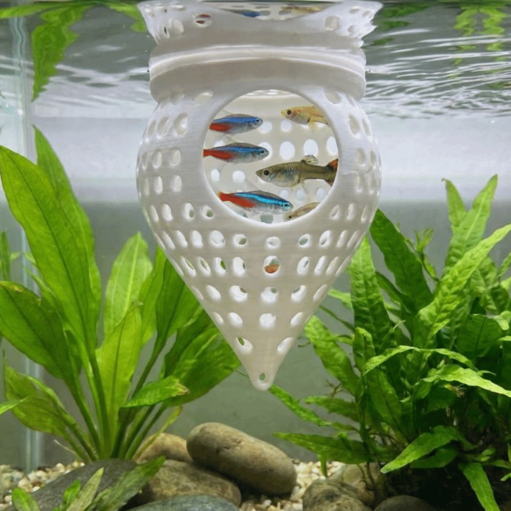 3Dプリント製フローティングフィッシュハンモック隠れ家、中空 - Aquarium Fish Cave のレビューと価格