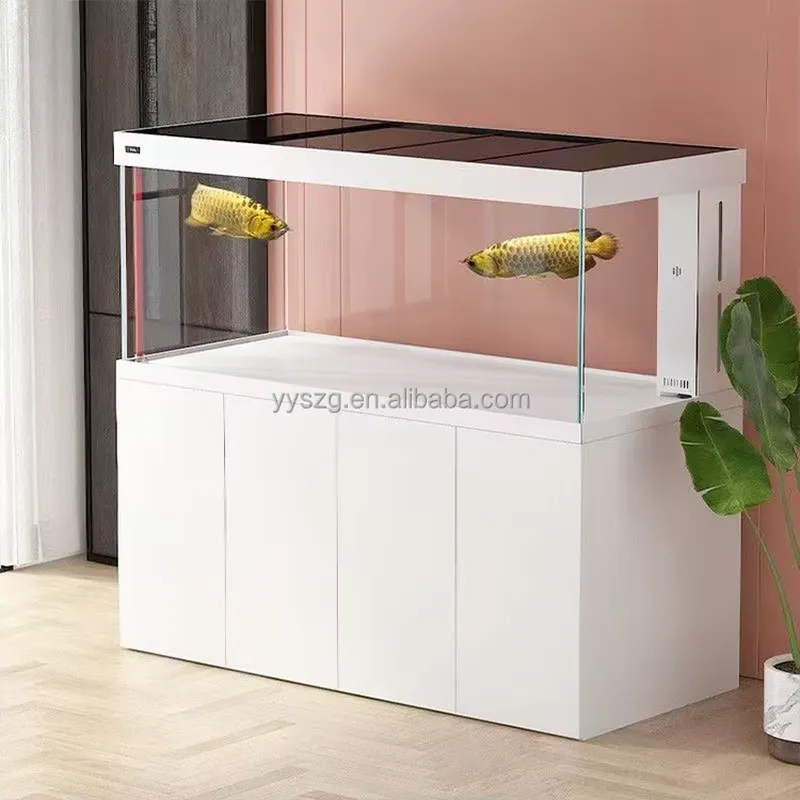 超透明ガラス一体型淡水水槽 850L～1000L 内蔵フィル - All Fish In Aquarium のレビューと価格