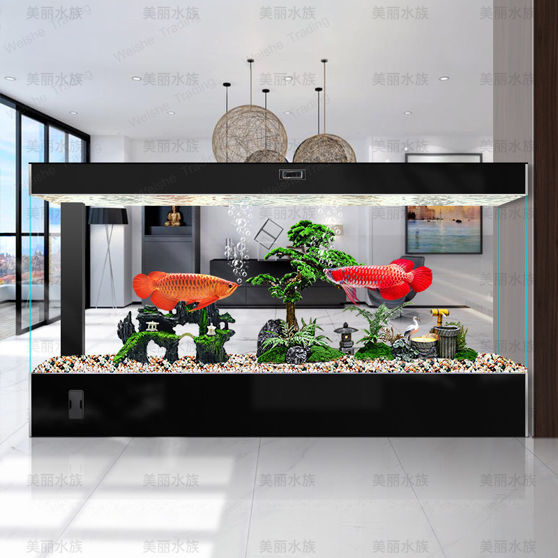 大型自立型金魚水槽、底面フィルター付きセルフクリーニングエコ - All Fish In Aquarium のレビューと価格