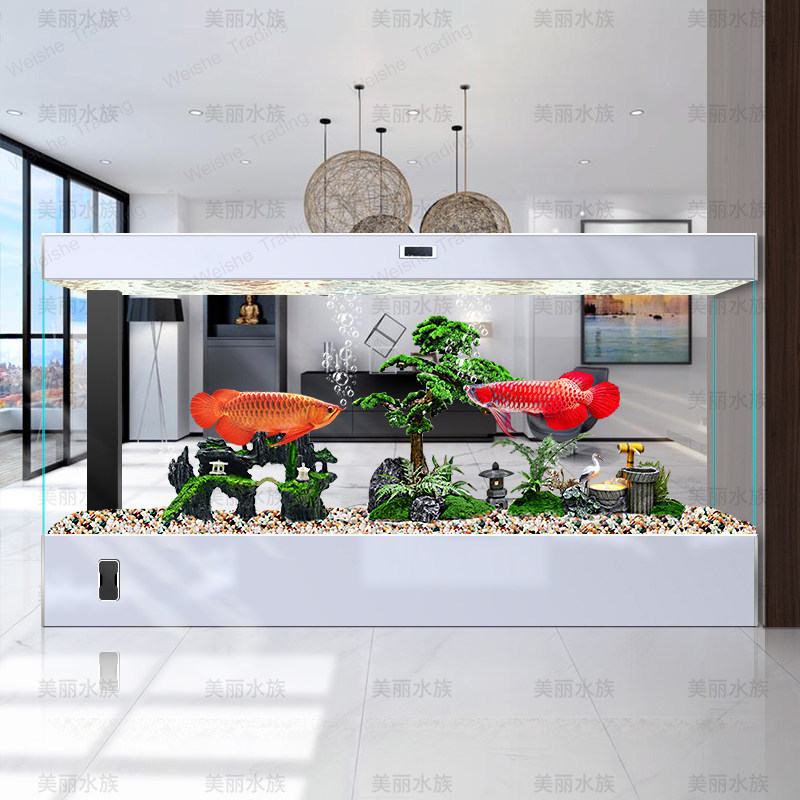 大型自立型金魚水槽、底面フィルター付きセルフクリーニングエコ - All Fish In Aquarium のレビューと価格