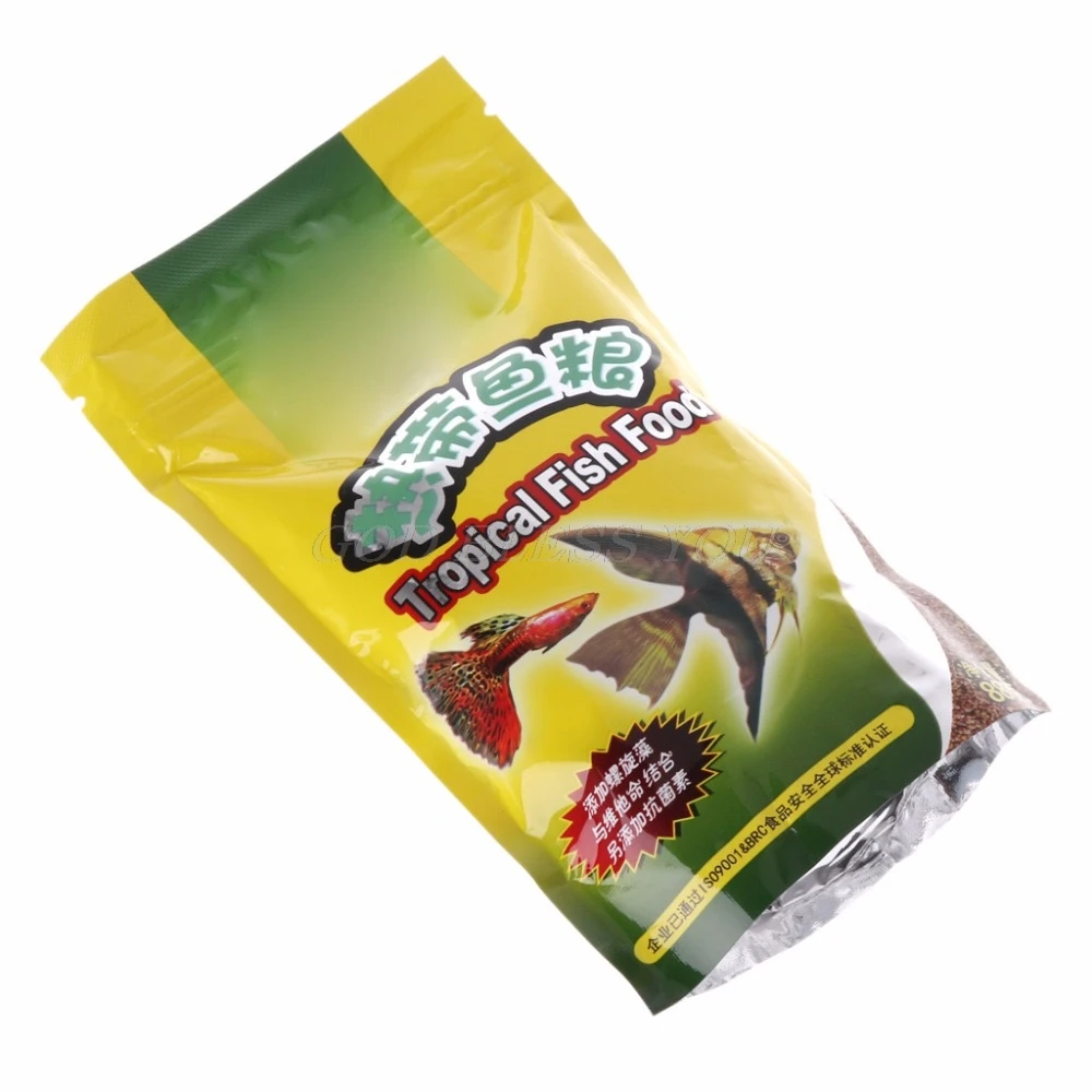 水族館タンク 熱帯魚の餌 小魚の餌 穀物 88g おいしい餌 - Fish Food Flake のレビューと価格
