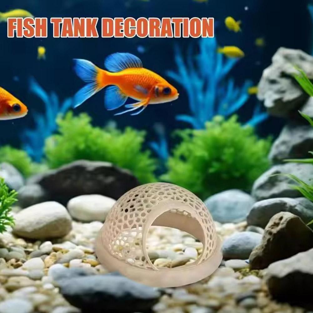 水槽用フローティングケーブ、魚・エビの隠れ家、3-in-1ハ - Aquarium Fish Cave のレビューと価格
