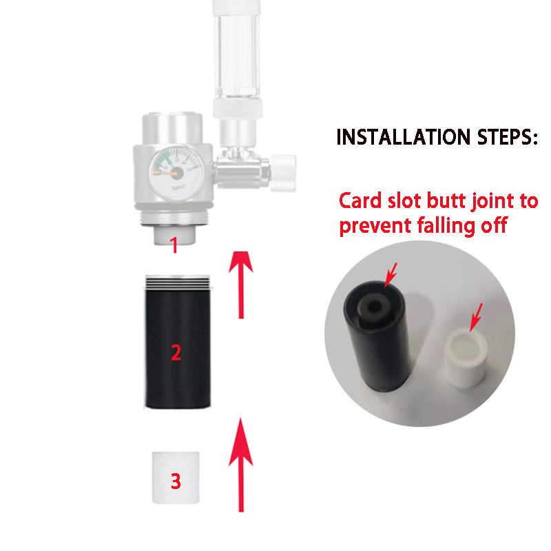 ZRDR水槽CO2発生器フィルターカートリッジフィルターチュ - Aquarium Fish Youtube のレビューと価格
