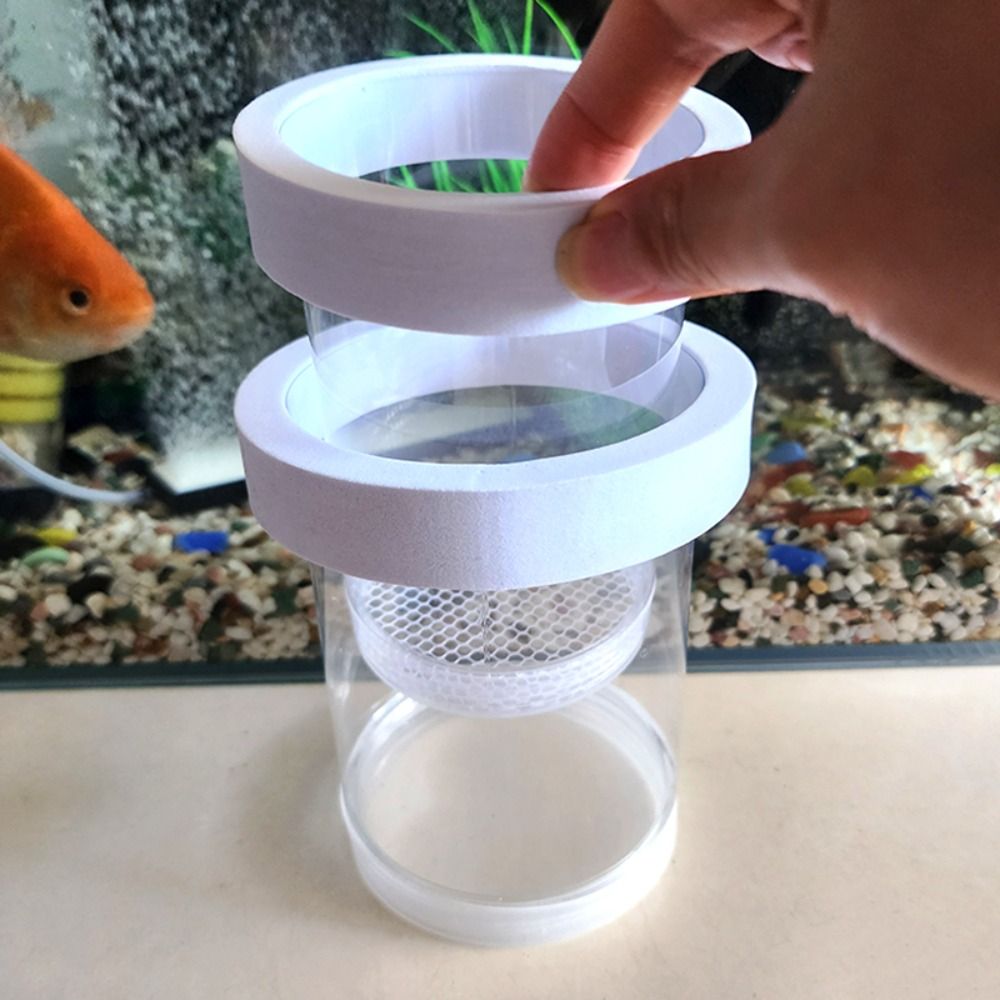プラスチックフローティング魚飼育隔離ボックス水族館ブリーダー - Aquarium Fish Cave のレビューと価格