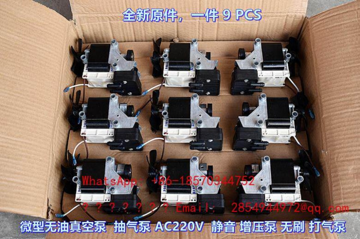 AC220V 100W オイルフリー静音真空ポンプ ミニチュ - Air Pump Silent のレビューと価格