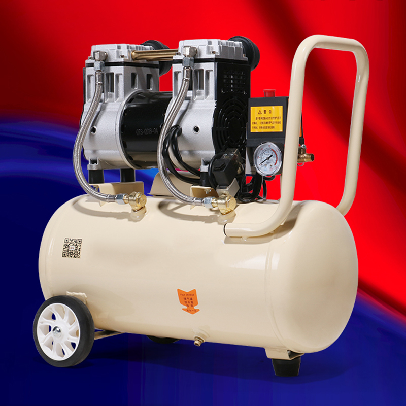 220V 小型エアコンプレッサーオイルフリーサイレントエアポ - Air Pump Silent のレビューと価格